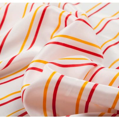 Red/yellow Polyester Polyester Fabric - Buy Polyester Fabric Online | The Sewing HQ