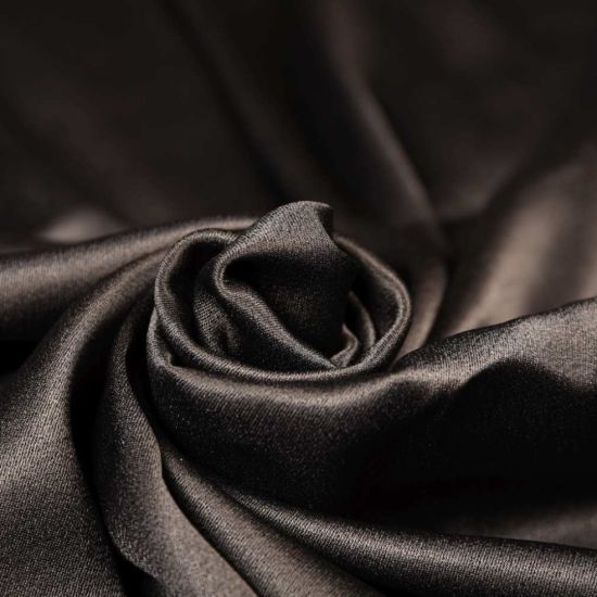 Polyester Black Crepe Fabric (Remnant ...